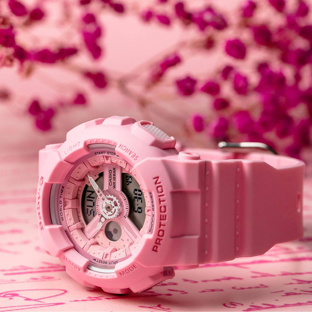 BGD-560-4DR BABY-G ADVENTURE TIME - VIBRANT PINK SPORTY WOMEN'S WATCH for All Your Escapades