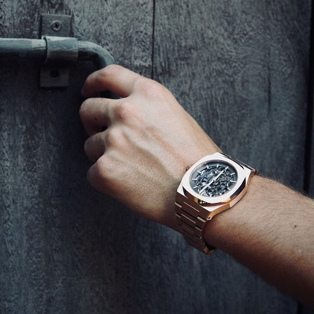 D1 MILANO D1-SKBJ12 Men's Rose Gold Quartz Watch-i-Watch-5