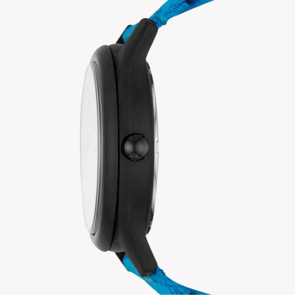 Fossil Men's Black & Blue Watch, Stainless Steel | Le1113 by i-watch