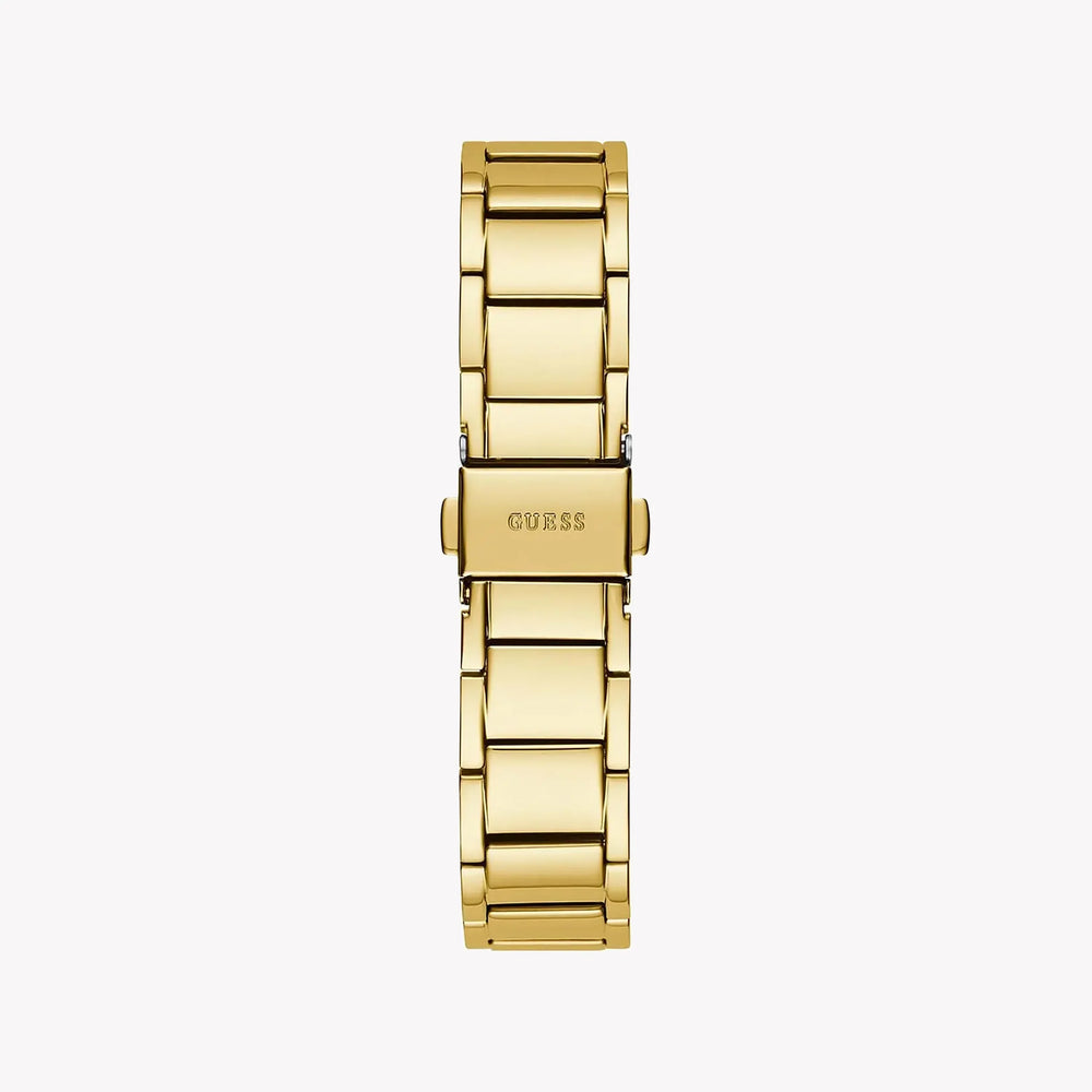 Guess Women's Gold Stainless Steel Watch, Clear Dial | Gw0403l2 by i-watch