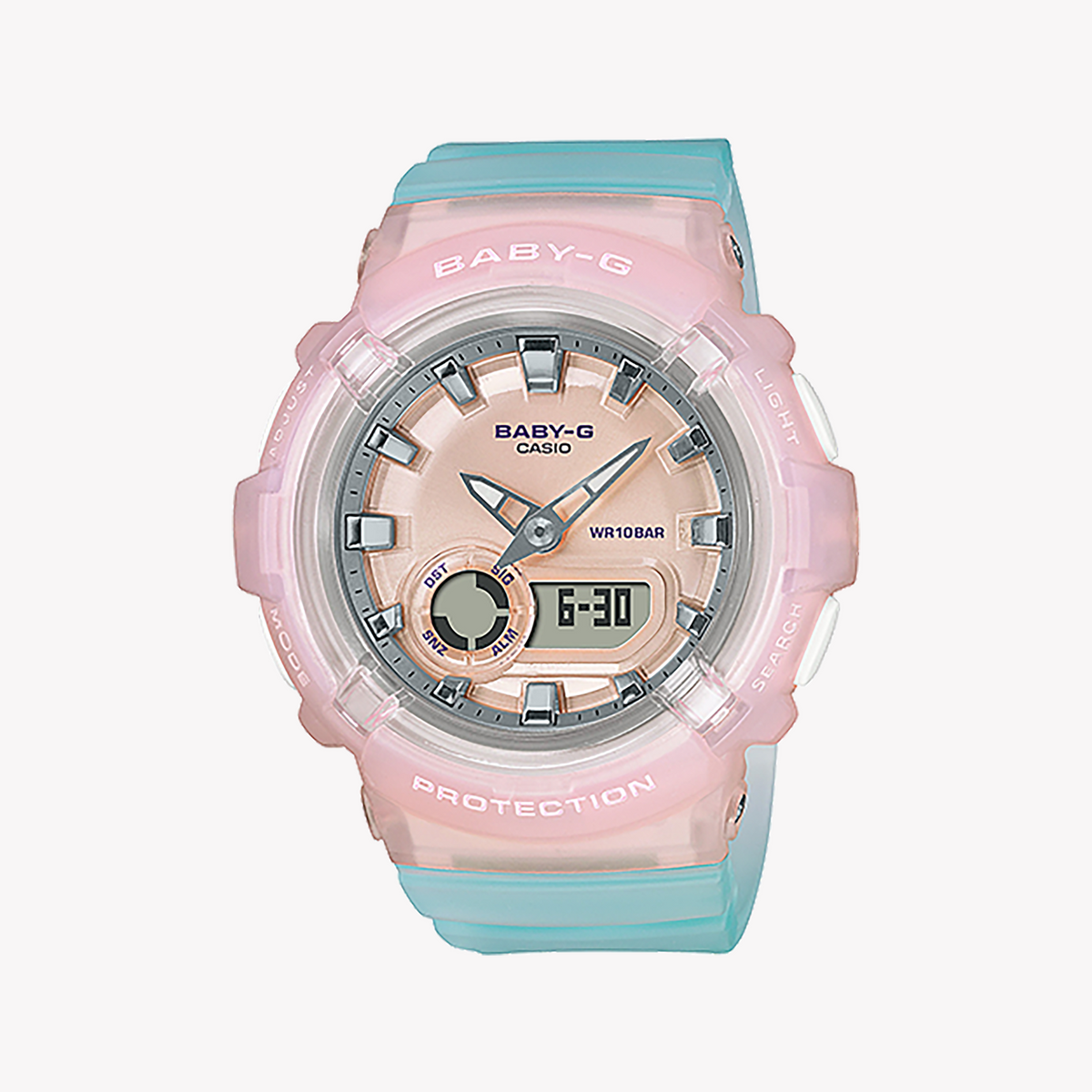 BGA-280-4A3DR BABY-G - BOLDLY STYLISH SPORTY TIMEPIECE FOR WOMEN