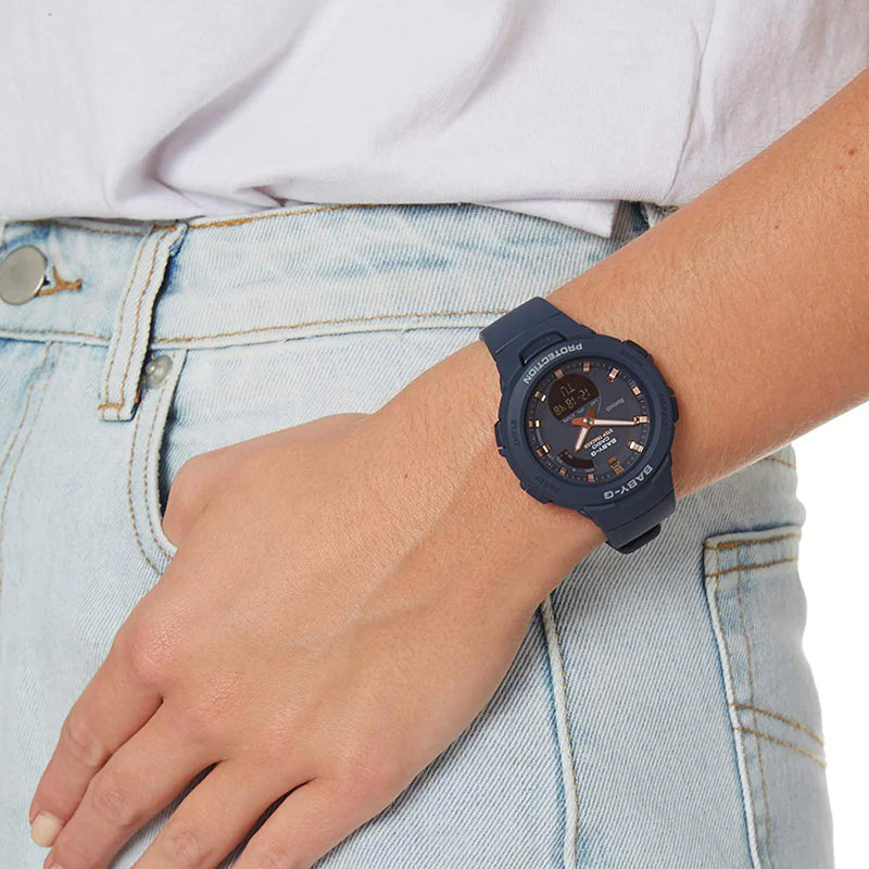 Bsa-B100-2adr Baby-G - Bold Blue Adventure Timepiece For Active Women by i-watch