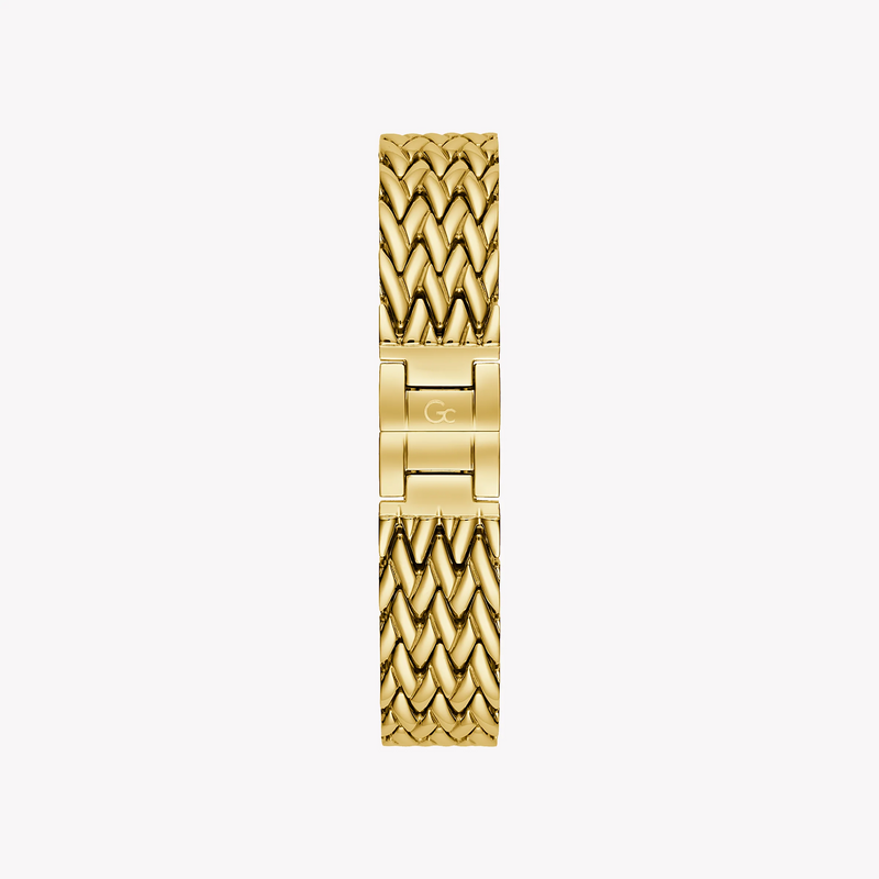 Chic Radiance Women's Gold Watch, White Dial | Z22002l1mf by i-watch