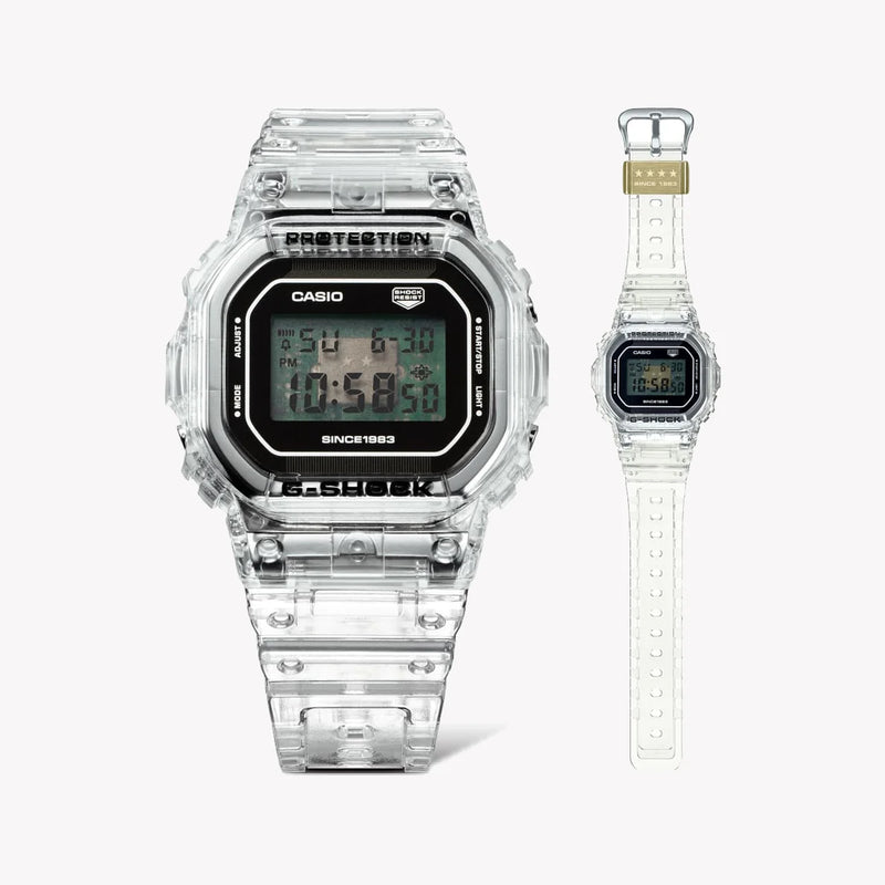 Casio G-Shock Unisex Translucent Watch, Digital | Dw-5040rx-7er by i-watch