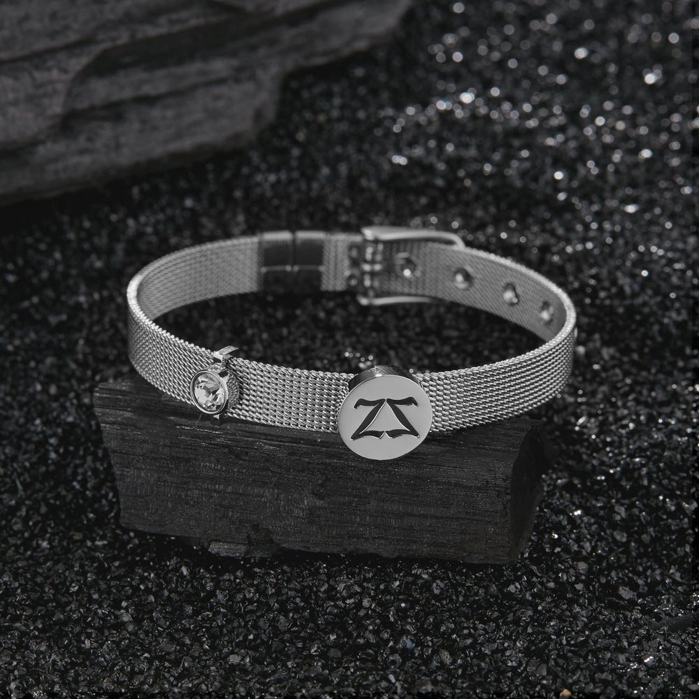 Zink Women's Silver Stainless Steel Bracelet | Zfbr001s3 by i-watch