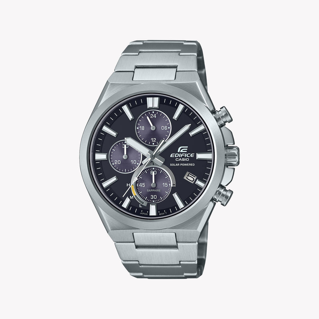 CASIO EDIFICE EFS-S630D-1AVUEF - TIMELESS POWERHOUSE MEN'S WATCH IN STAINLESS STEEL & BLACK DIAL