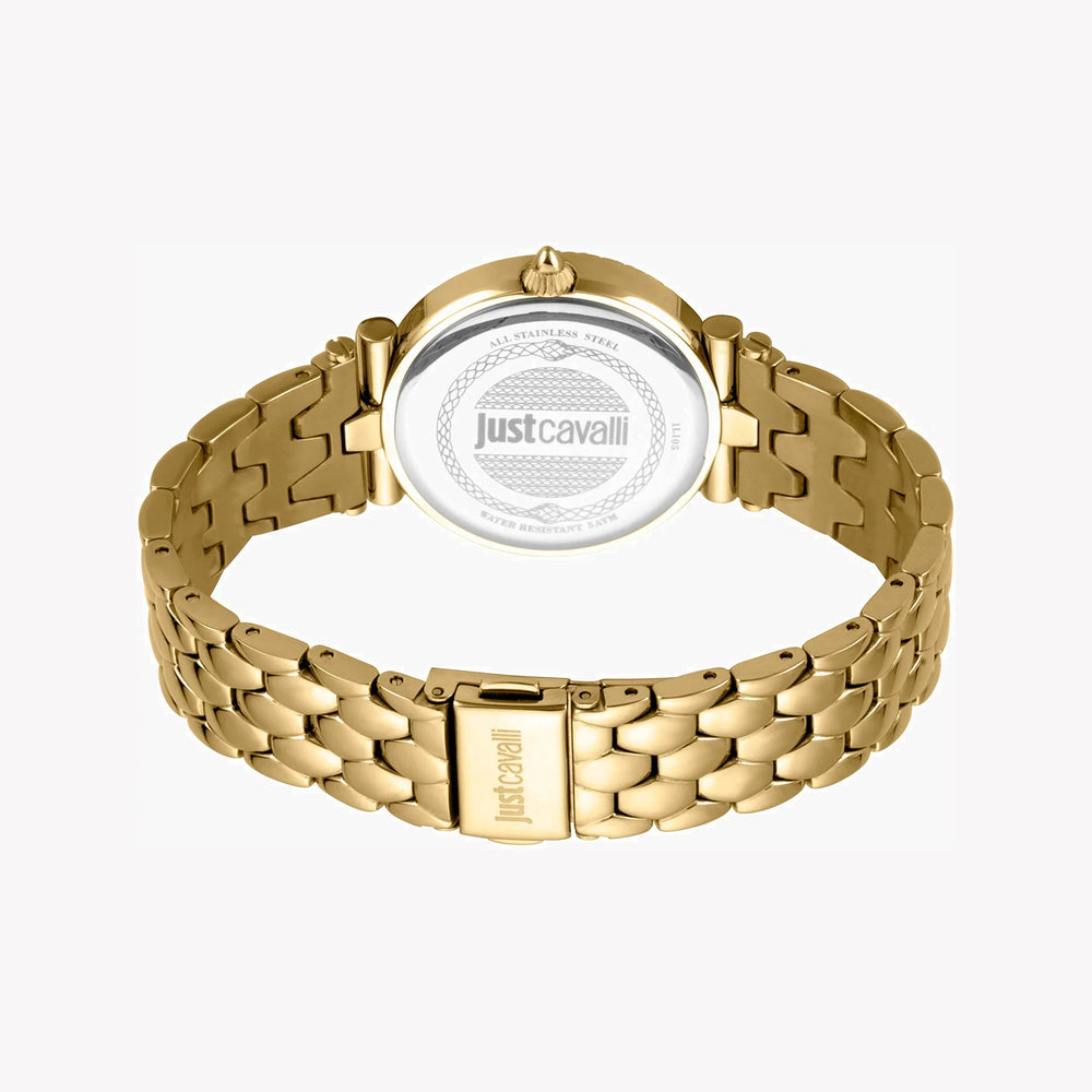 Just Cavalli Women's Gold Watch, Champagne Dial | Jc1l105m0075 by i-watch