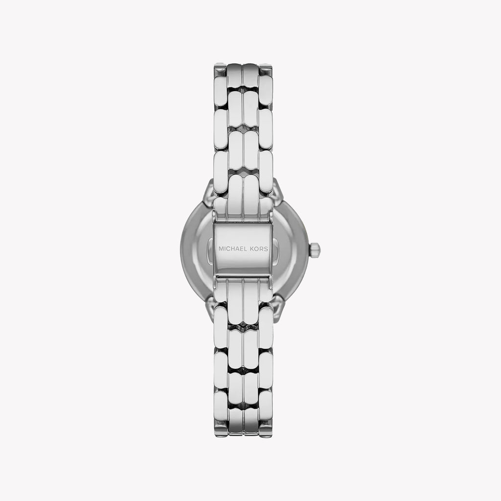 MICHAEL KORS MK4411: ELEGANTLY TIMELESS WOMEN'S STAINLESS STEEL WATCH WITH SILVER ACCENTS-i-Watch-3