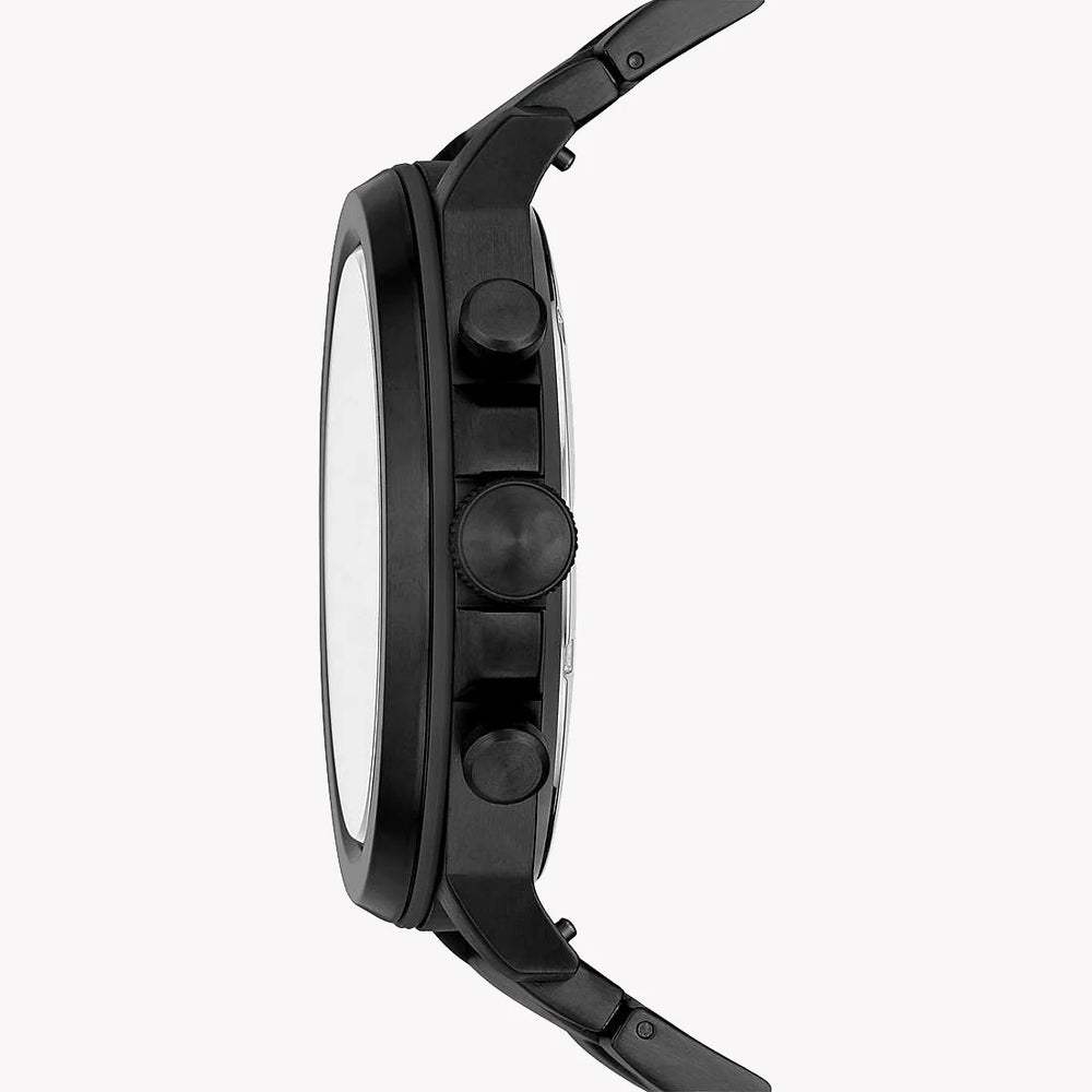Fossil Men's Black Stainless Steel Watch, Black Dial | Fs5754 by i-watch