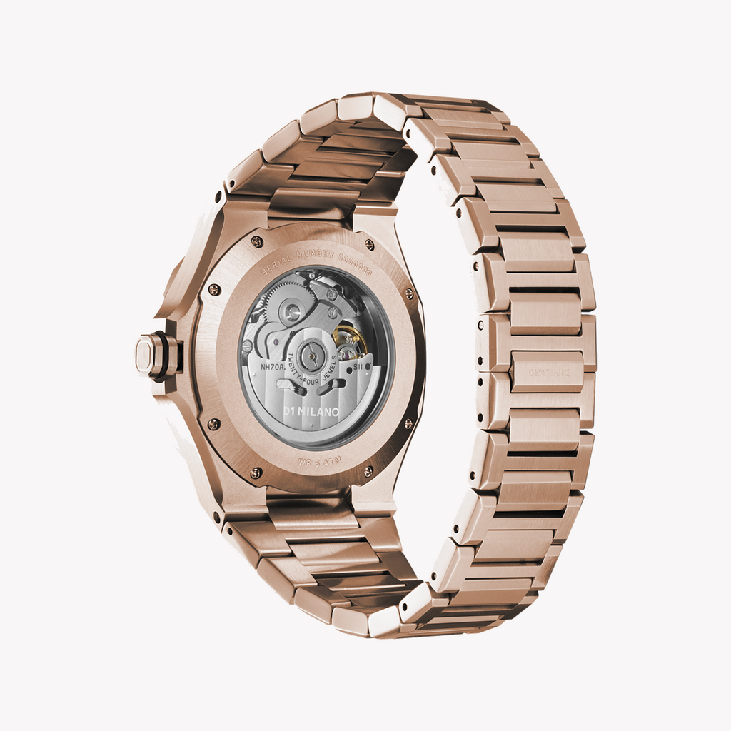 D1 MILANO D1-SKBJ12 Men's Rose Gold Quartz Watch-i-Watch-3