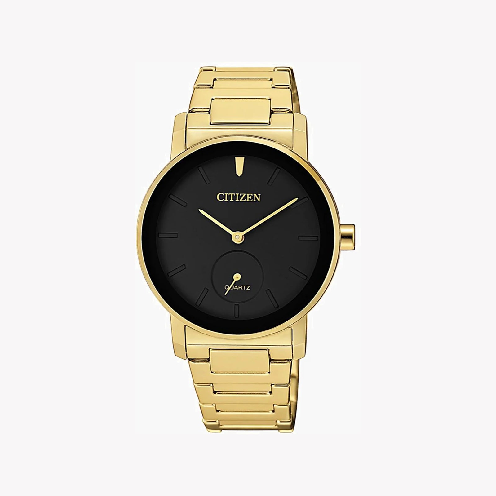 Citizen Women's Gold Stainless Steel Watch, Black Dial | Eq9062-58e by i-watch
