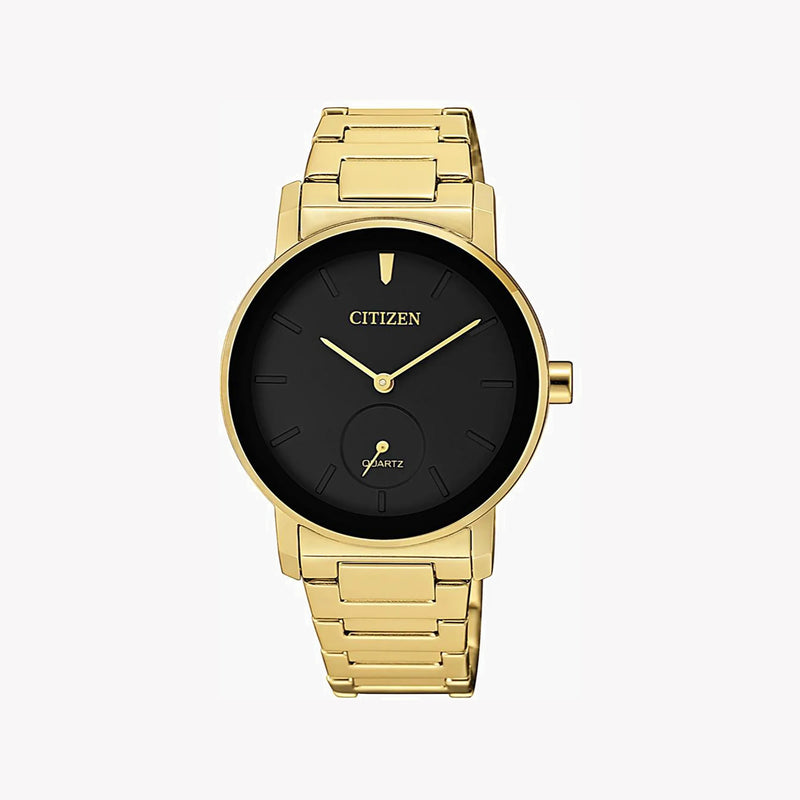 Citizen Women's Gold Stainless Steel Watch, Black Dial | Eq9062-58e by i-watch