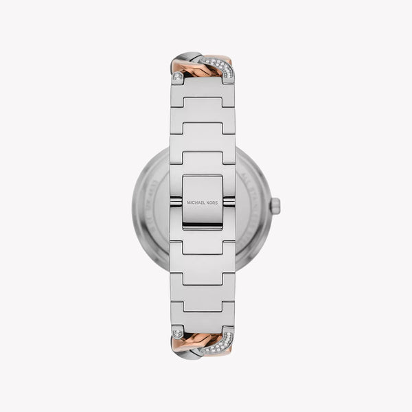 Michael Kors Women's Silver-Rose Gold Watch, White Dial | Mk4634 by i-watch