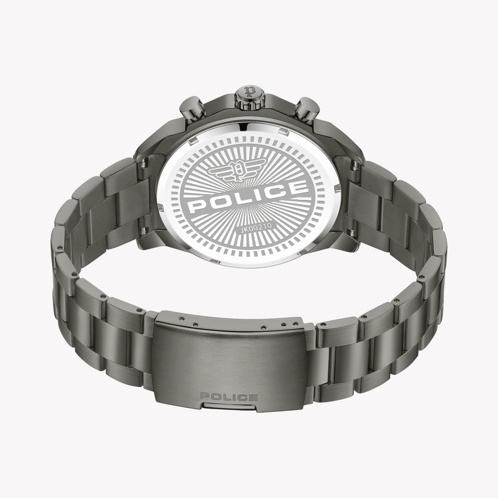 Police Men's Black Stainless Steel Watch, Black Dial | Pewjk0021003 by i-watch