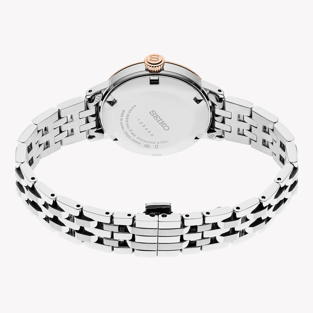 Seiko Women's Silver Stainless Steel, Pink Dial | Sre012j1 by i-watch