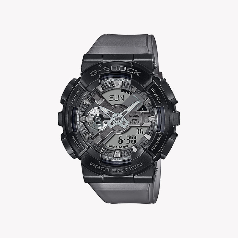 Casio G-Shock Men's Black & Grey Resin/Steel Watch | Gm-110mf-1aer by i-watch