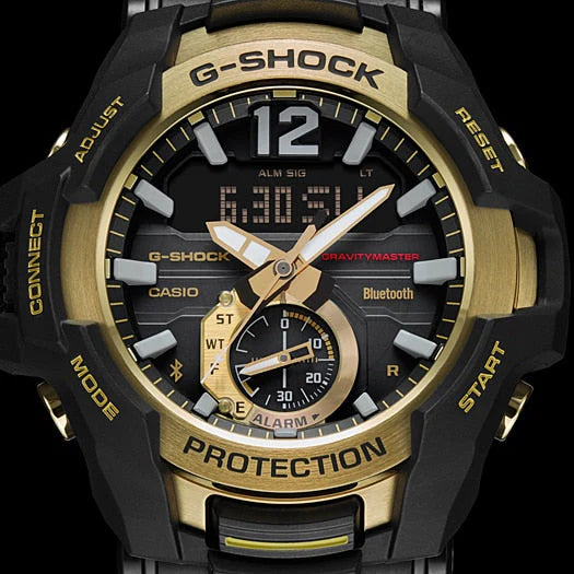 Casio G-Shock Gr-B100gb-1adr - Elegant Adventurer Men's Watch With Black & Gold Design And Ultimate Durability by i-watch