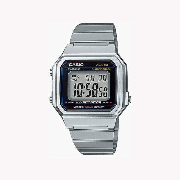 Casio Unisex Silver Resin & Stainless Steel Watch | B650wd-1adf by i-watch