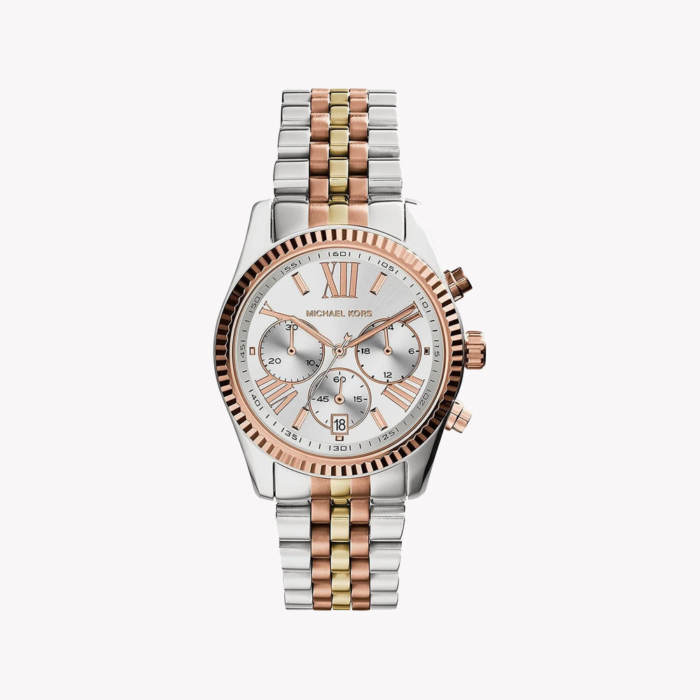 Michael Kors Women's Silver Stainless Steel Watch, Silver Dial | Mk5735 by i-watch