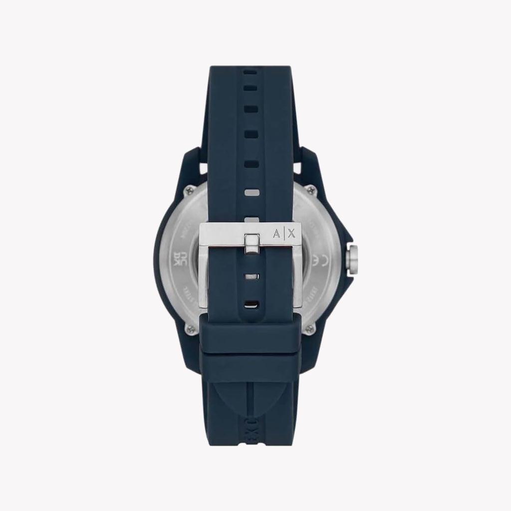 ARMANI EXCHANGE AX1727 BOLD BLUE SPORTY TIMEPIECE - MEN'S FASHION WATCH WITH GREY DIAL-i-Watch-3