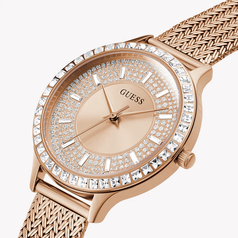 Guess Women's Rose Gold Watch, Stainless Steel | Gw0402l3 by i-watch