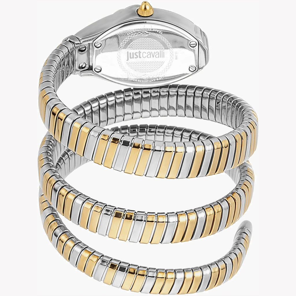 JUST CAVALLI Women's Watch with Silver & Gold Stainless Steel Case and Silver & Gold Stainless Steel Band-i-Watch-3