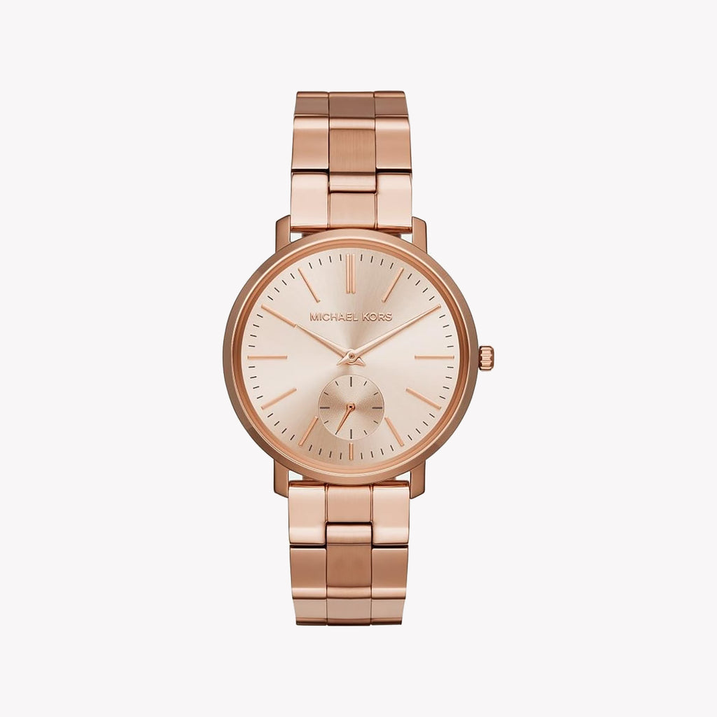 MICHAEL KORS MK3501 ROSE GOLD ELEGANCE - STYLISH WOMEN'S WATCH WITH MODERN CHARM