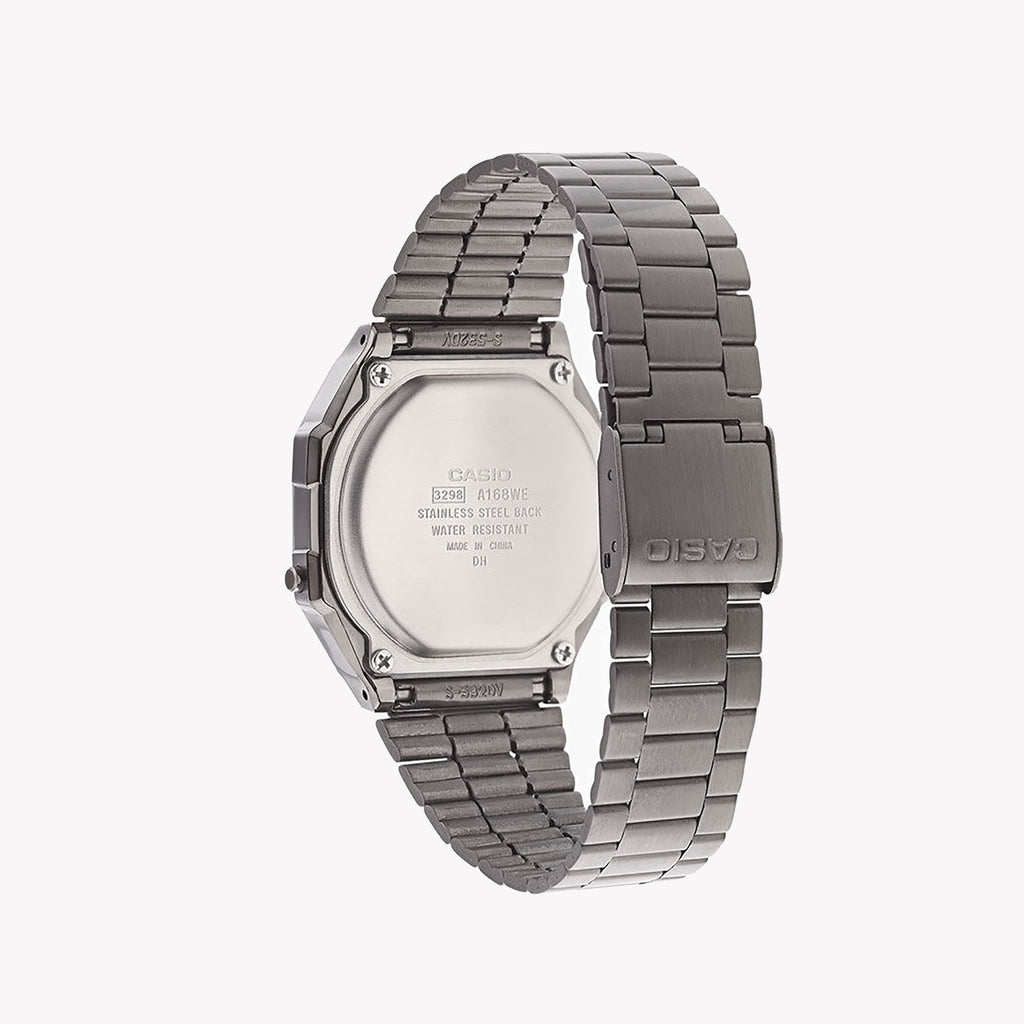 CASIO A168WEGG-1BEF - ELEGANT TIMEPIECE FOR MODERN LIVING - UNISEX METAL WATCH-i-Watch-2