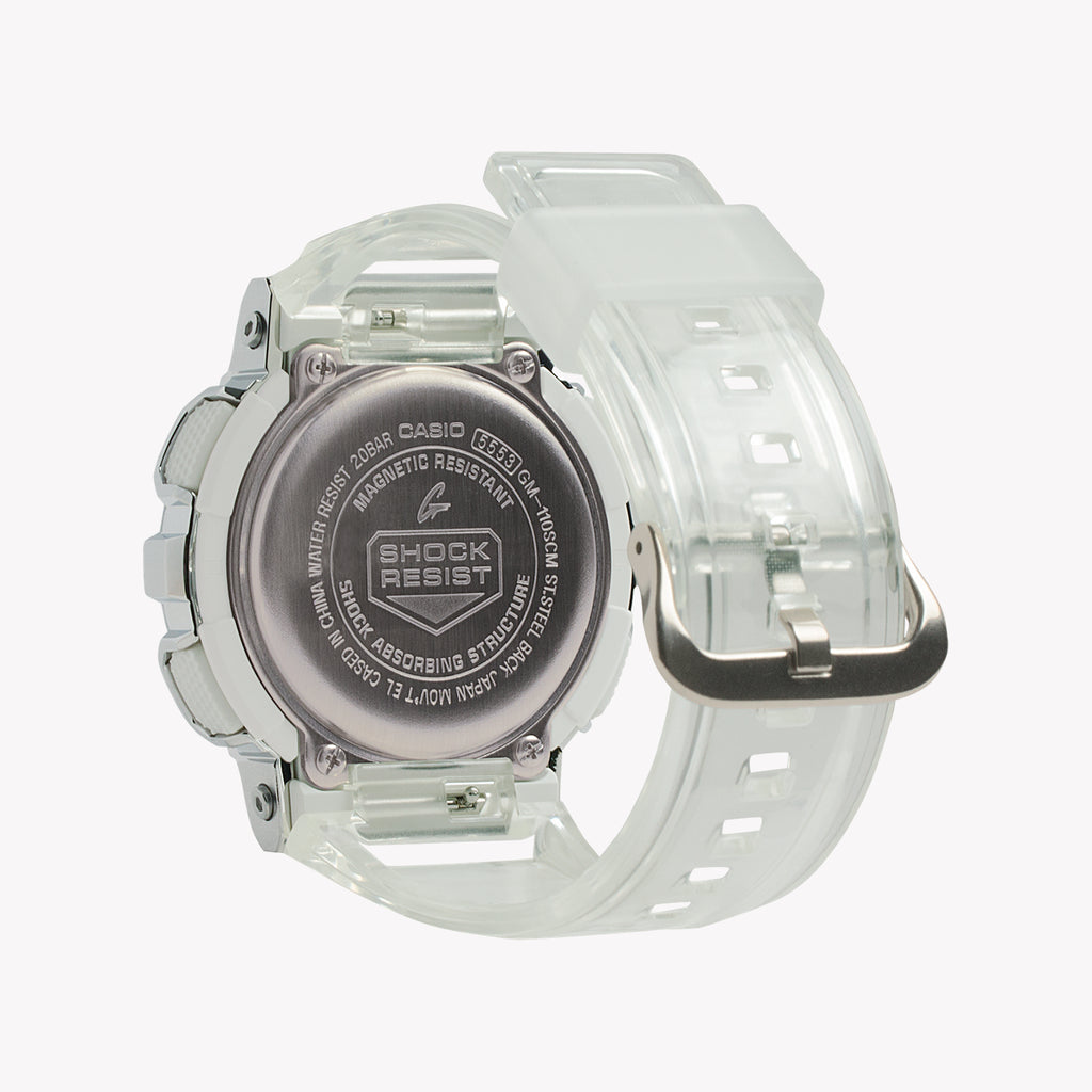 CASIO G-SHOCK GM-110SCM-1ADR - TOUGH SPORT STYLE MEN'S WATCH WITH SILVER DIAL & RESILIENT RESIN BAND-i-Watch-4