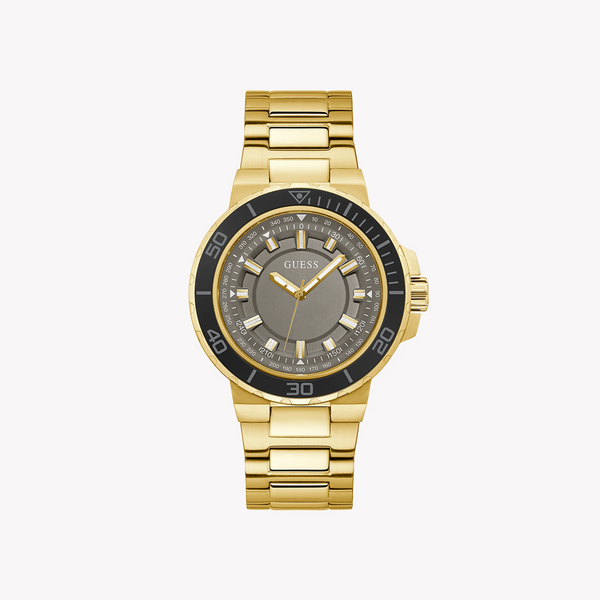 Guess Men's Gold Watch, Grey Dial | Gw0426g2 by i-watch