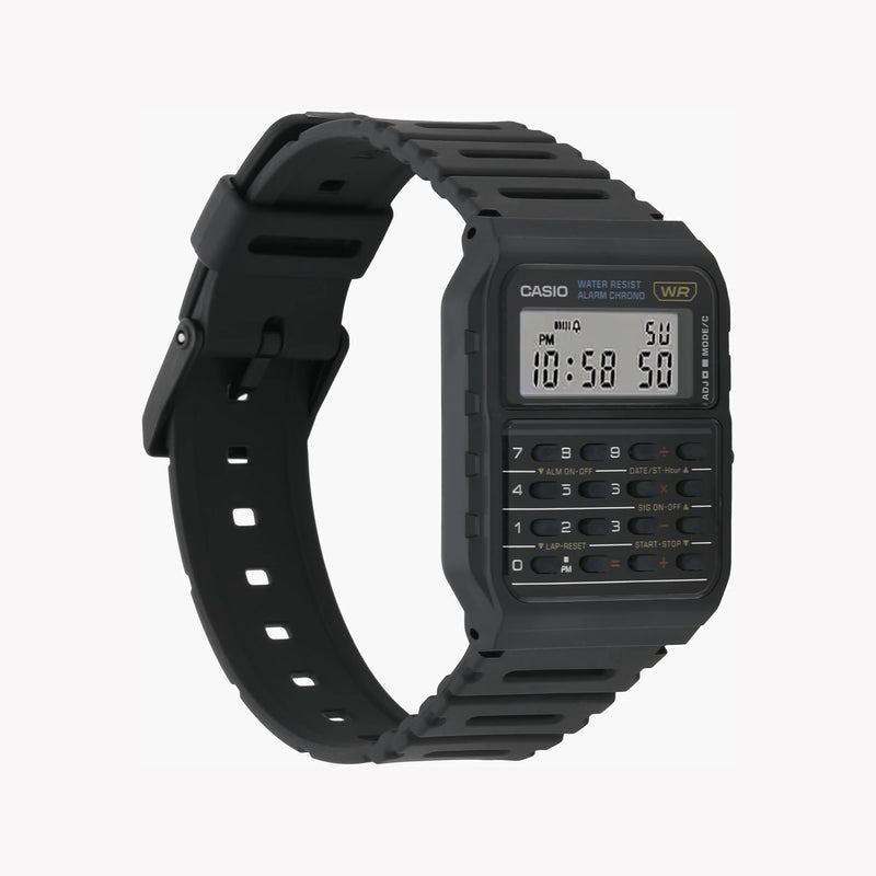 Casio Unisex Resin Watch, Black/White | Ca-53w-1z by i-watch