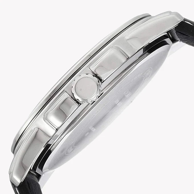 MTP-1314PL-8AVEF - ELEGANT TIMEPIECE FOR THE MODERN GENTLEMAN WITH LEATHER STRAP-i-Watch-3