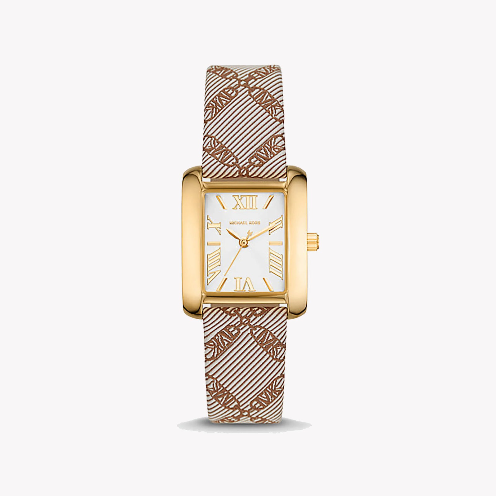 Michael Kors Women's Gold Stainless Steel, Brown Leather | Mk2990 by i-watch