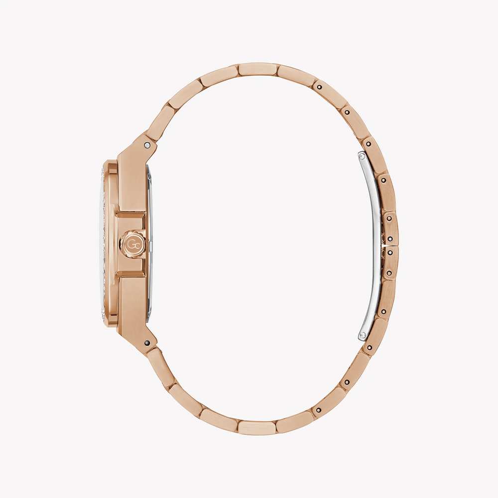 Chic Radiance Women's Rose Gold Watch, White Dial | Y98002l1mf by i-watch