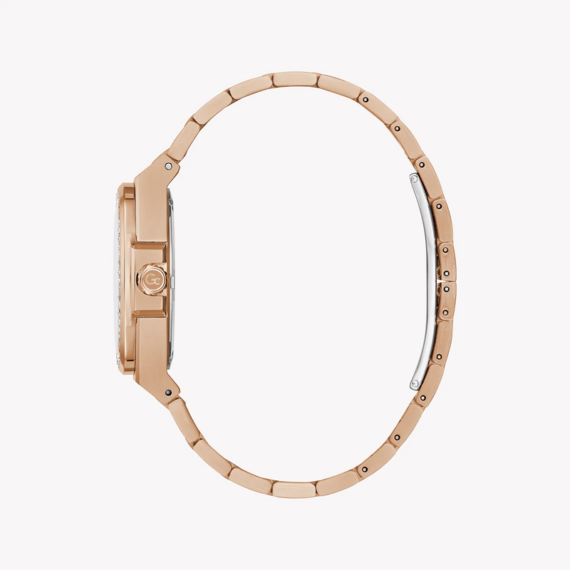 Chic Radiance Women's Rose Gold Watch, White Dial | Y98002l1mf by i-watch