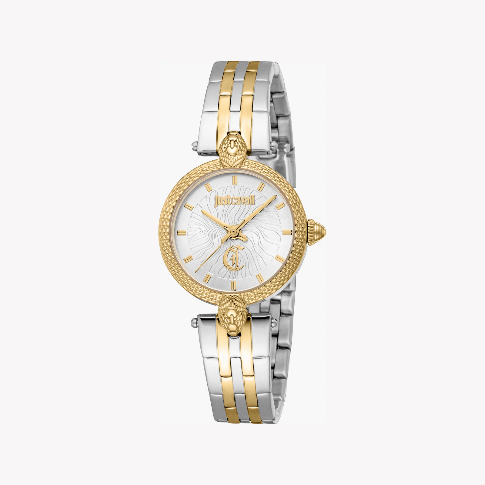 Just Cavalli Women's Two-Tone Watch, Silver Dial | Jc1l330m0075 by i-watch