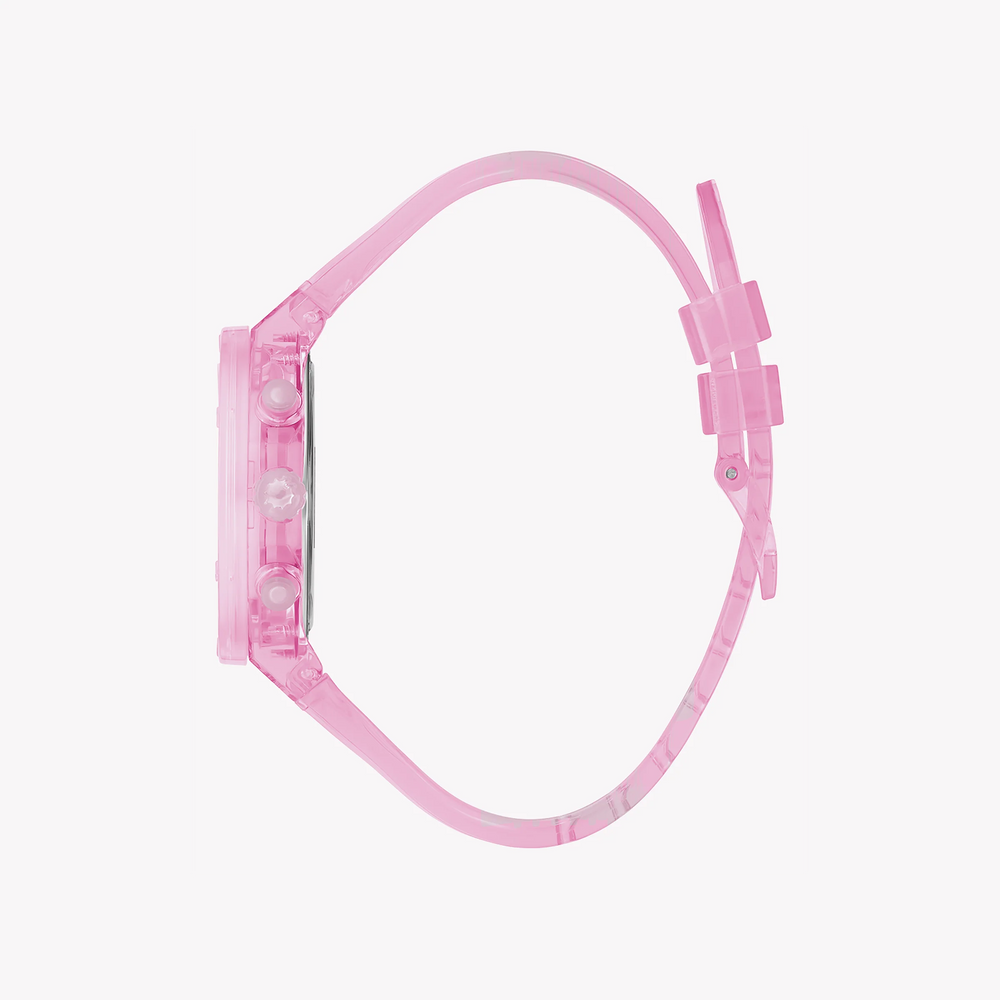 Guess Women's Pink Plastic Watch, Pink Dial | Gw0438l2 by i-watch