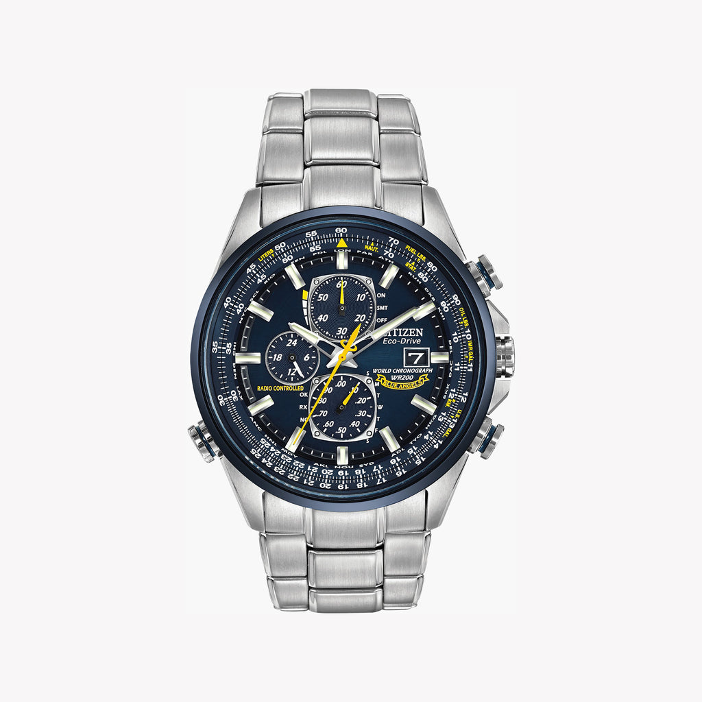 CITIZEN Eco-Drive AT8020-54L - BOLD OUTDOOR ADVENTURE MEN’S WATCH with Stainless Steel and Black Dial