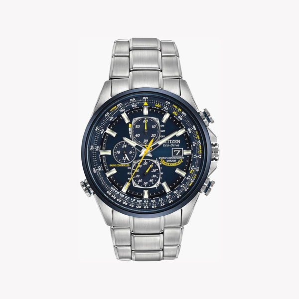 Citizen Eco-Drive At8020-54l - Bold Outdoor Adventure Men’S Watch With Stainless Steel And Black Dial by i-watch