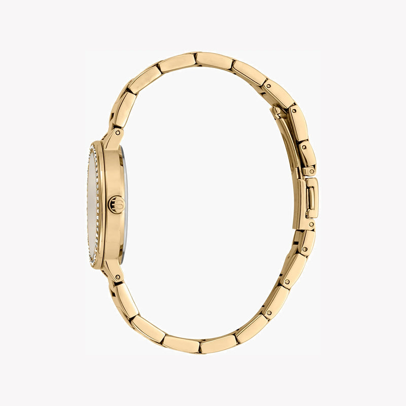 Esprit Women's Gold Stainless Steel Watch, Silver Dial | ES1L228M2045 by i-watch