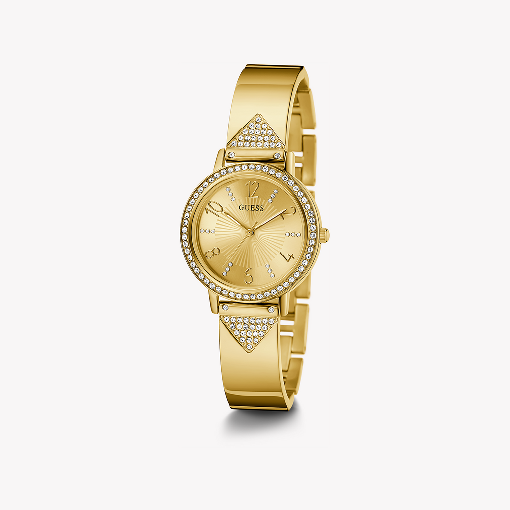 GUESS GW0474L2 CHIC SOPHISTICATION - ELEGANT GOLD & CHAMPAGNE WOMEN'S WATCH-i-Watch-4
