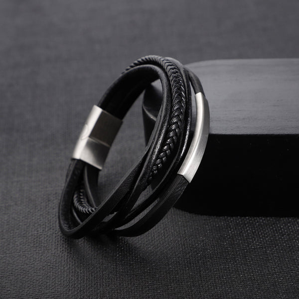 Zjbc049bs Zink Men's Bracelets by i-watch