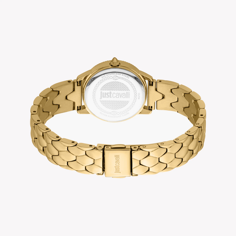 Just Cavalli Women's Gold Stainless Steel Watch, Silver Dial | Jc1l258m0235 by i-watch