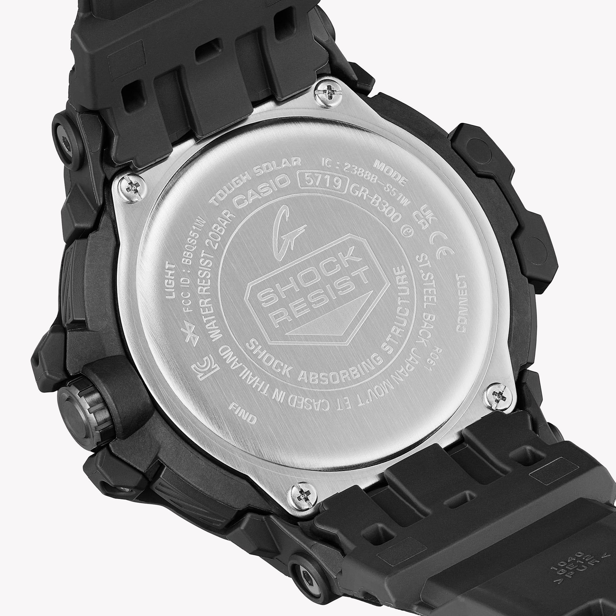 Casio Men's Black Resin Watch, Analog Dial | GR-B300-1AER