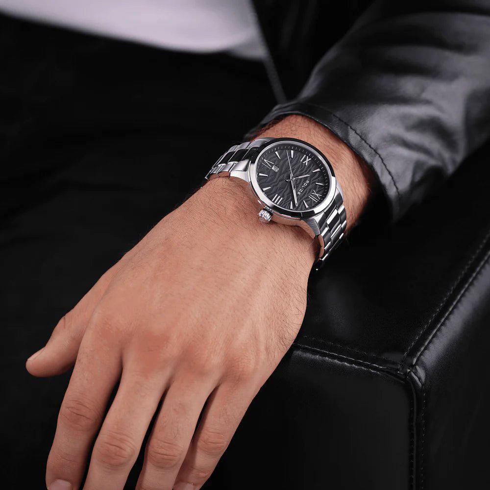 POLICE PEWJH0004903 MEN’S TIMEPIECE - ELEGANT STAINLESS STEEL WITH STRIKING BLUE DIAL-i-Watch-5