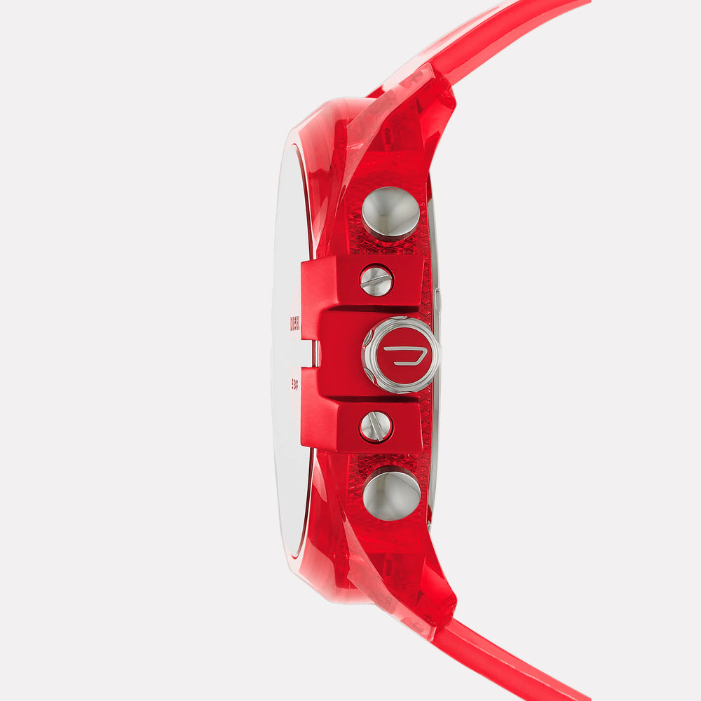 Diesel Men's Red Watch, Plastic Case/Polyurethane Band | Dz4534 by i-watch