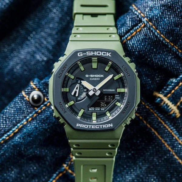 CASIO G-SHOCK GA-2110SU-3AER ADVENTURE READY - RUGGED GREEN MEN'S WATCH-i-Watch-3