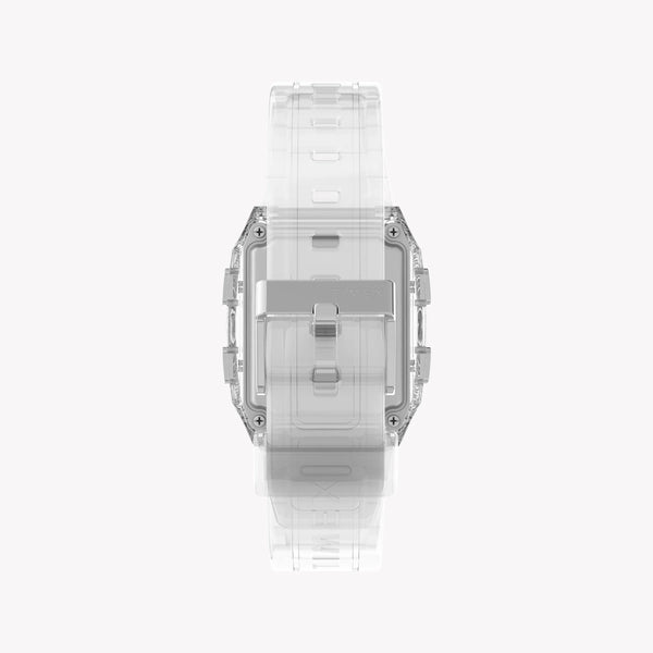 TIMEX Q LCA TRANSPARENT CRYSTAL - RETRO DIGITAL TIMEPIECE FOR NOSTALGIC STYLES-i-Watch-3