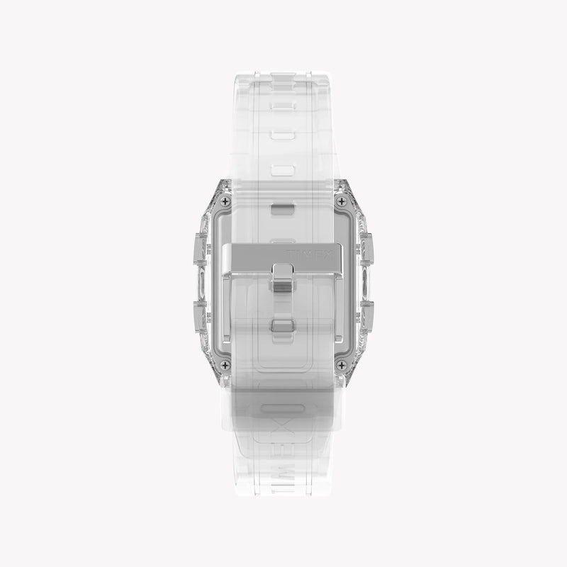 Timex Unisex Transparent Resin Watch, Translucent Case | Tw2w45200 by i-watch