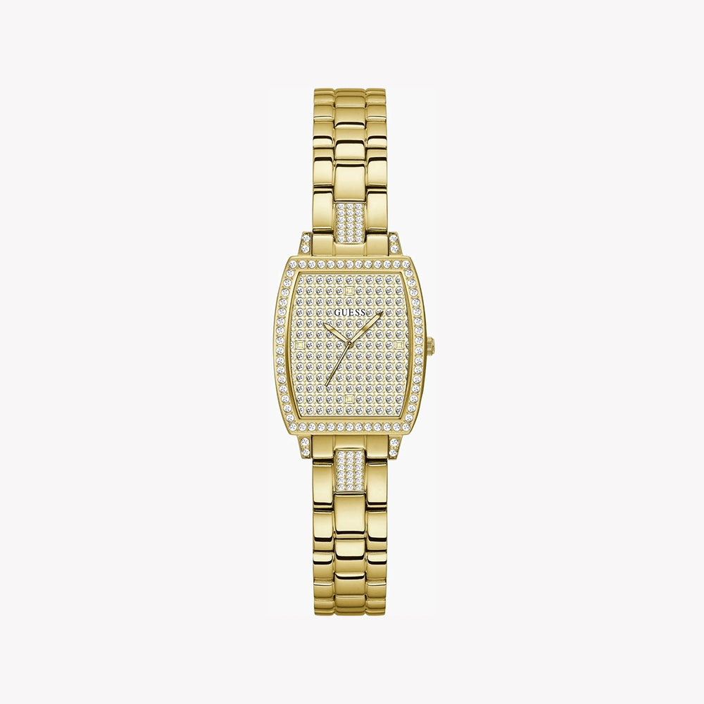 Guess Women's Gold Stainless Steel Watch, Gold Dial | Gw0611l2 by i-watch